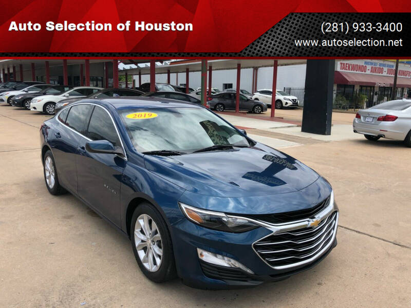 2019 Chevrolet Malibu for sale at Auto Selection of Houston in Houston TX