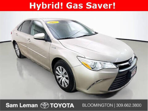 2017 Toyota Camry Hybrid for sale at Sam Leman Toyota Bloomington in Bloomington IL