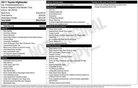 2011 Toyota Highlander