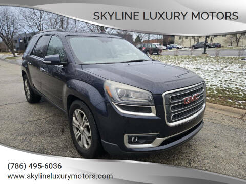 2015 GMC Acadia for sale at Skyline Luxury Motors in Buffalo Grove IL