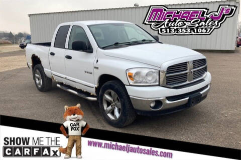 2008 Dodge Ram 1500 for sale at MICHAEL J'S AUTO SALES in Cleves OH