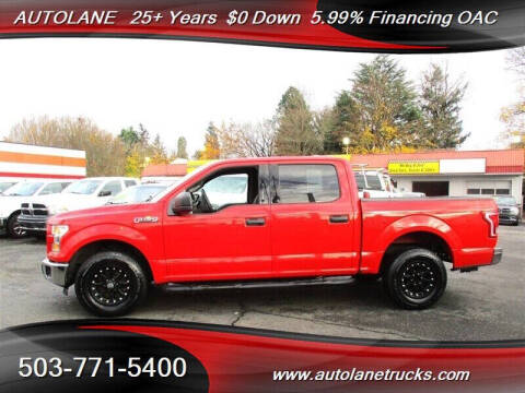 2016 Ford F-150 for sale at AUTOLANE in Portland OR