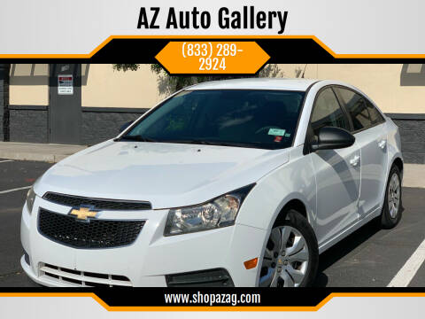 2013 Chevrolet Cruze for sale at AZ Auto Gallery in Mesa AZ