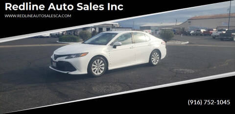 2020 Toyota Camry for sale at Redline Auto Sales Inc in Sacramento CA