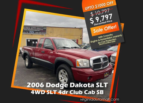 2006 Dodge Dakota for sale at Virginia Auto Mall in Woodford VA