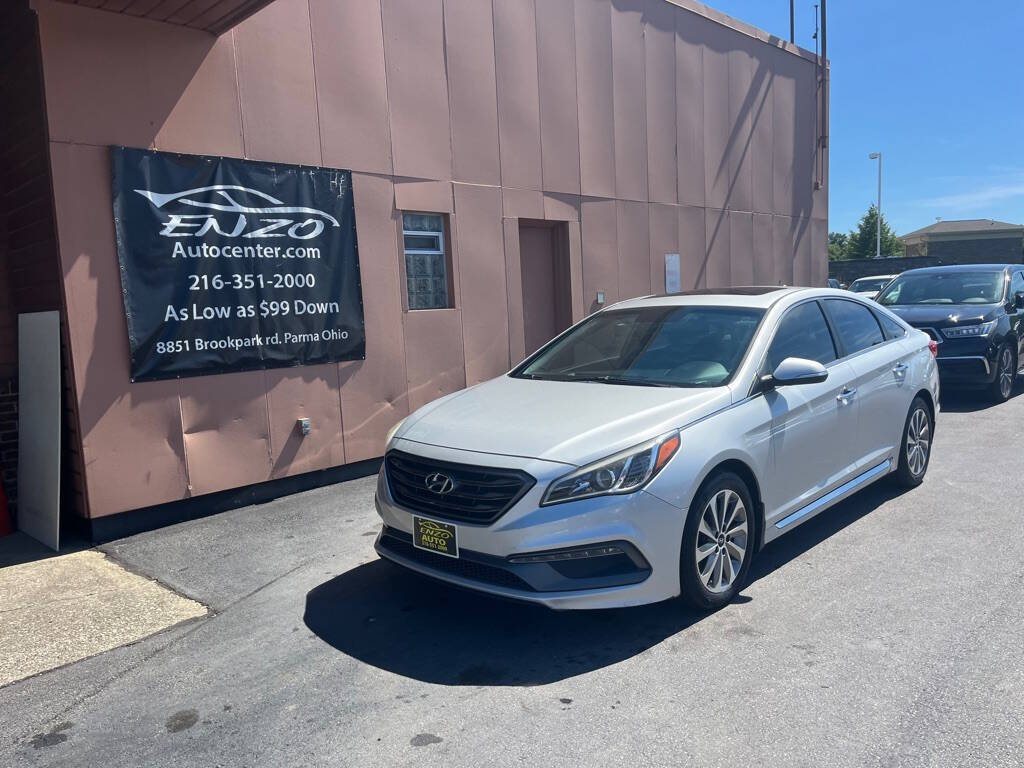 2017 Hyundai SONATA for sale at ENZO AUTO in Parma, OH