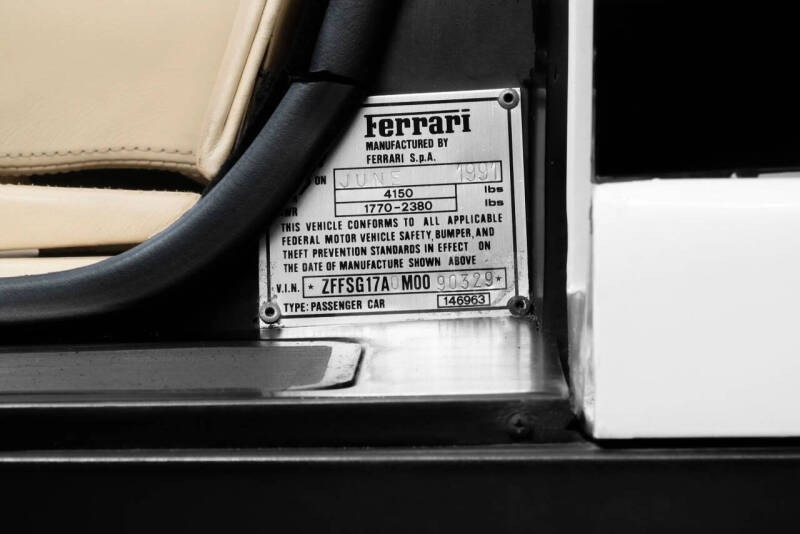 1991 Ferrari Testarossa