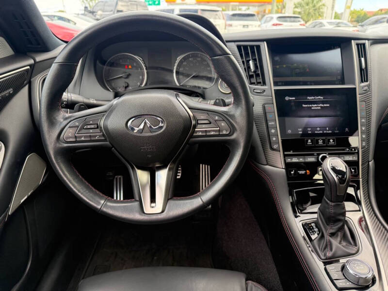 2023 Infiniti Q50 Red Sport 400