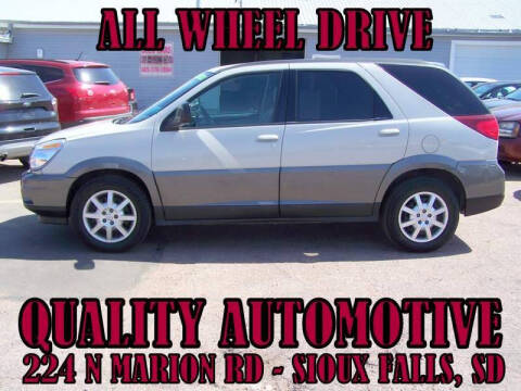2005 Buick Rendezvous for sale at Quality Automotive in Sioux Falls SD
