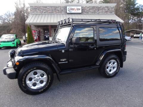 2013 Jeep Wrangler for sale at Driven Pre-Owned in Lenoir NC
