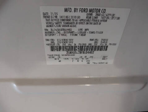 2015 Lincoln MKT EcoBoost