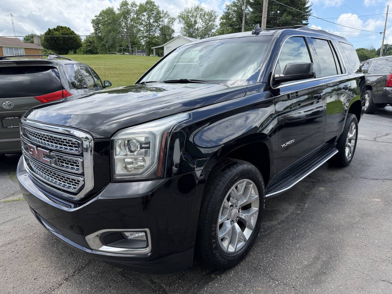 Black 2018 GMC Yukon SLE 4x4 SLE 4dr SUV 2