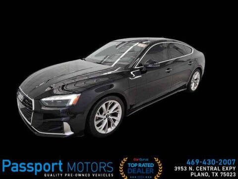 2022 Audi A5 Sportback for sale at Passport Motors Auto Leasing in Plano TX