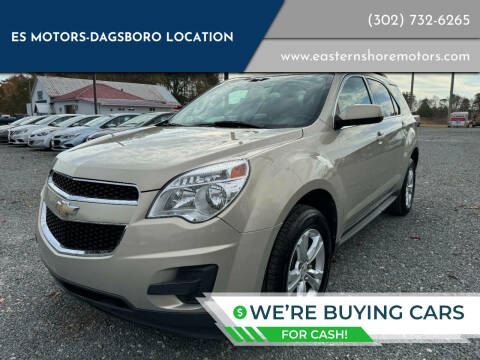 2011 Chevrolet Equinox for sale at ES Motors-DAGSBORO location in Dagsboro DE