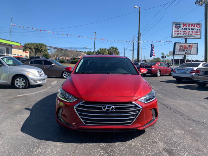 2017 Hyundai Elantra for sale at King Auto Deals in Longwood FL