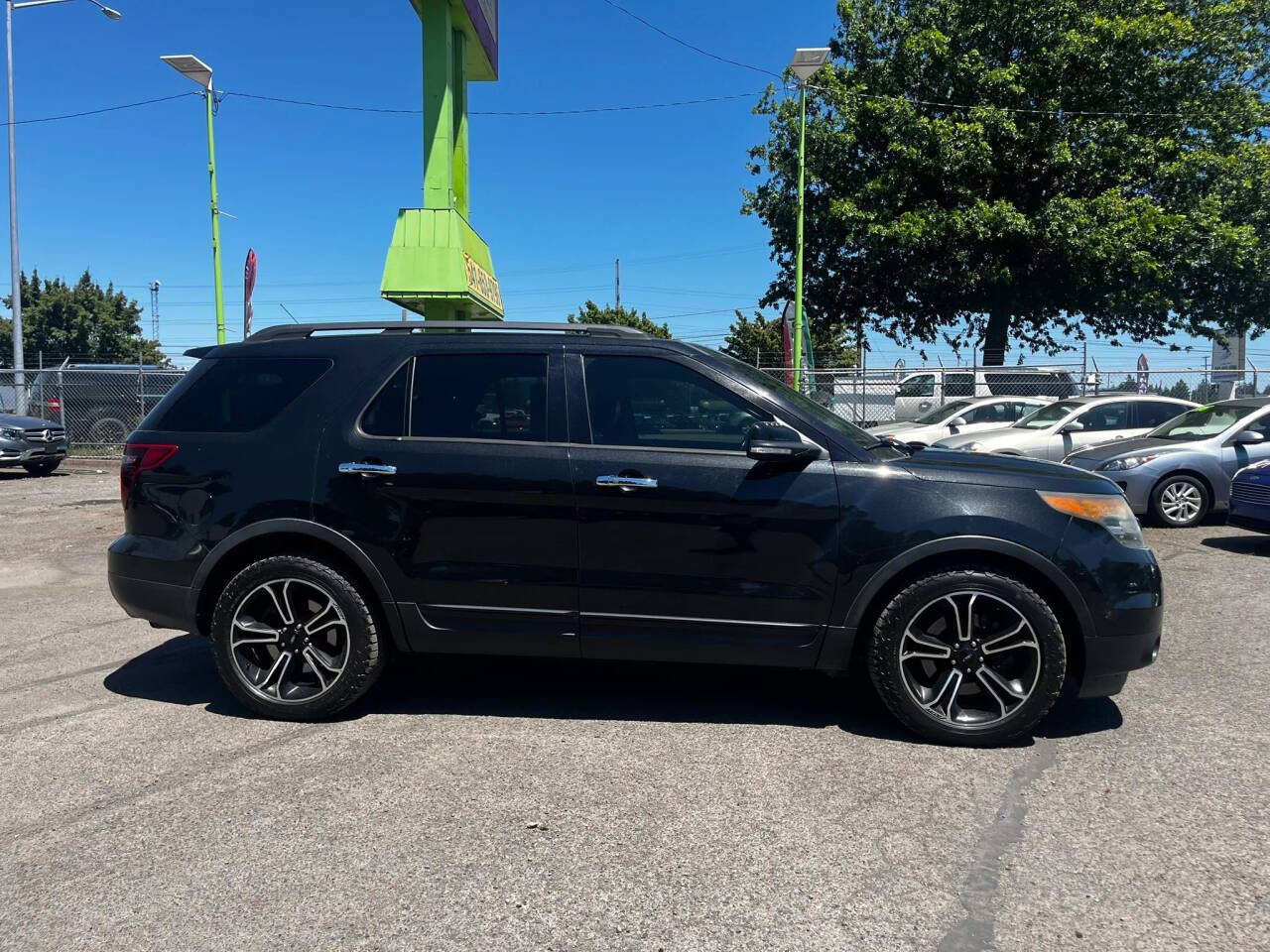 Black 2013 Ford Explorer Sport AWD Sport 4dr SUV 2