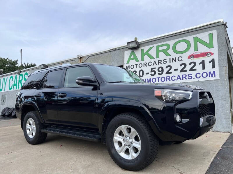 2016 Toyota 4Runner for sale at Akron Motorcars Inc. in Akron OH