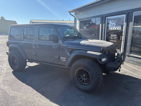2018 Jeep Wrangler Unlimited for sale at K & S Auto Sales in Smithfield UT