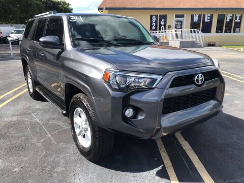 2019 Toyota 4Runner for sale at LKG Auto Sales Inc in Miami FL