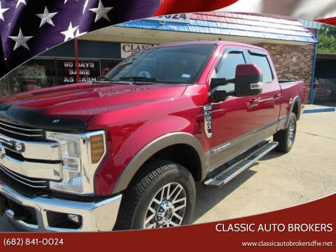 2018 Ford F-250 Super Duty for sale at Classic Auto Brokers in Haltom City TX