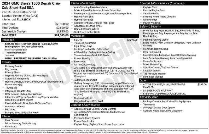 2024 GMC Sierra 1500