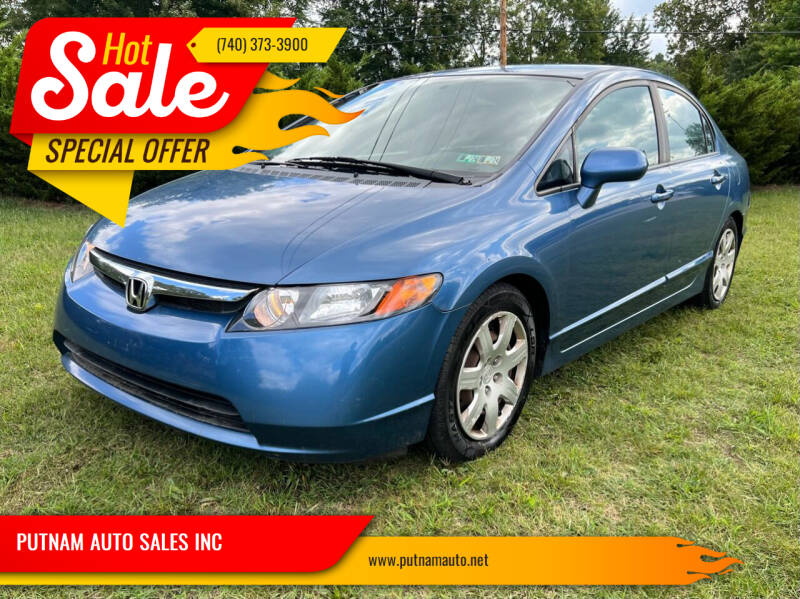 2008 Honda Civic for sale at PUTNAM AUTO SALES INC in Marietta OH