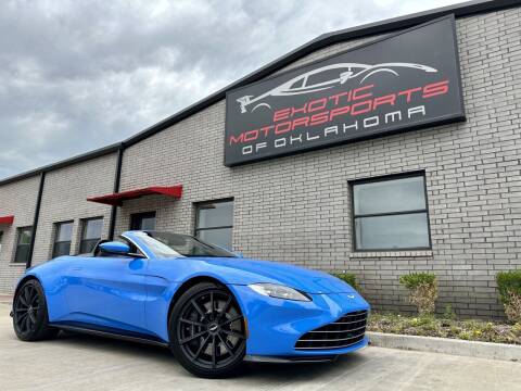 2021 Aston Martin Vantage for sale at Exotic Motorsports of Oklahoma in Edmond OK