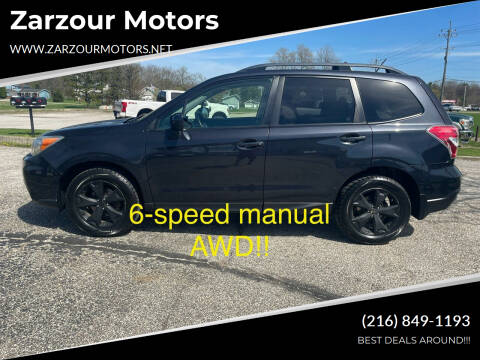 2014 Subaru Forester for sale at Zarzour Motors in Chesterland OH