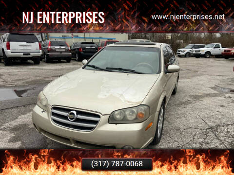 2002 Nissan Maxima for sale at NJ Enterprises in Indianapolis IN