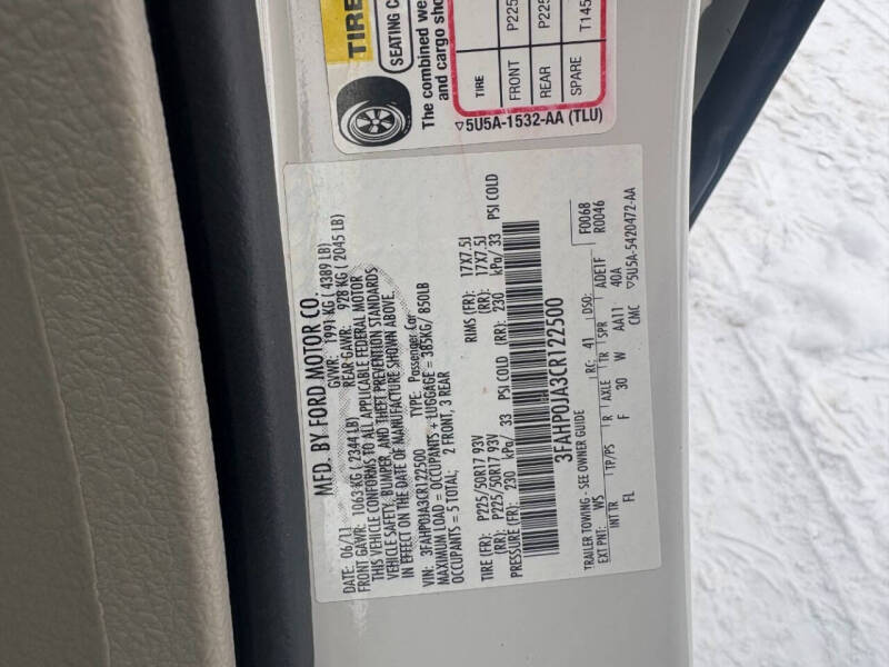 2012 Ford Fusion SEL