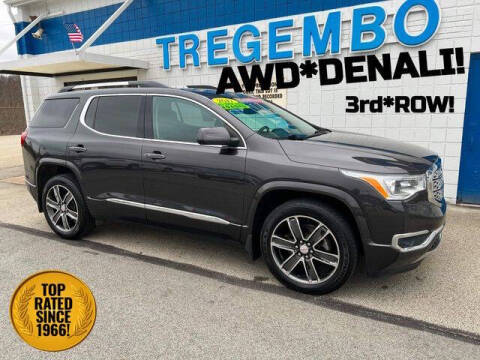 2017 GMC Acadia for sale at TREGEMBO MOTORS in Bentleyville PA