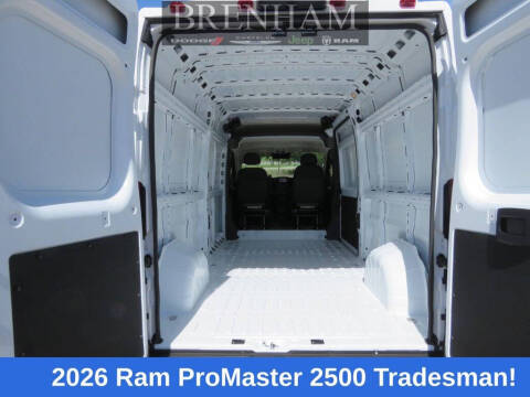 2026 RAM ProMaster