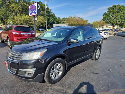 2015 Chevrolet Traverse for sale at Crocker Motors in Beloit WI