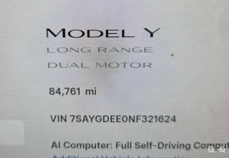 2022 Tesla Model Y Long Range
