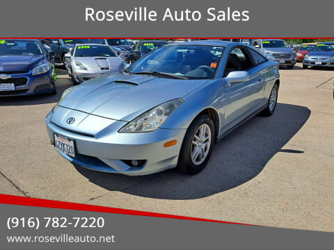 2003 Toyota Celica for sale at Roseville Auto Sales in Roseville CA