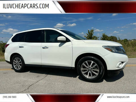 2014 Nissan Pathfinder for sale at ILUVCHEAPCARS.COM in Tulsa OK