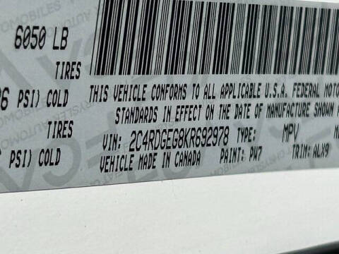 2019 Dodge Grand Caravan GT