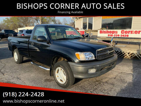 2001 Toyota Tundra for sale at BISHOPS CORNER AUTO SALES in Sapulpa OK