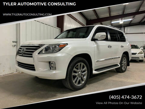 2015 Lexus LX 570 for sale at TYLER AUTOMOTIVE CONSULTING in Yukon OK