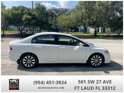 2009 Honda Civic for sale at McIntosh AUTO GROUP in Fort Lauderdale FL