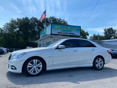 2011 Mercedes-Benz E-Class for sale at Mainline Auto in Jacksonville FL