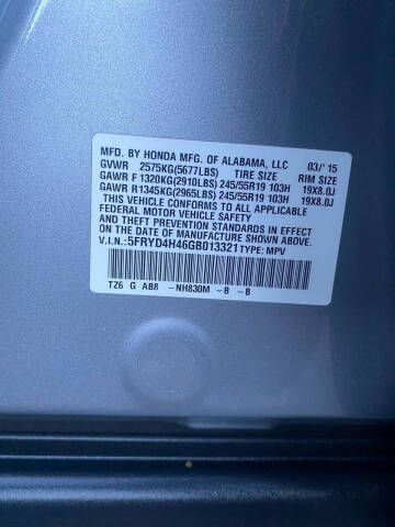 2016 Acura MDX SH-AWD w/Tech