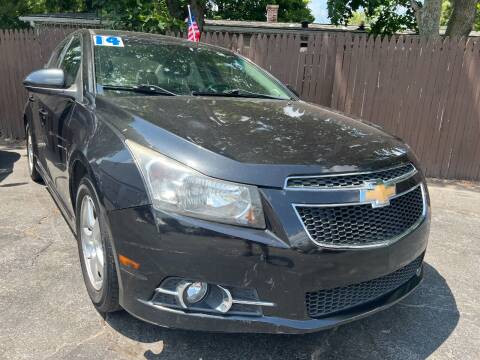 2014 Chevrolet Cruze for sale at GREAT DEALS ON WHEELS in Michigan City IN