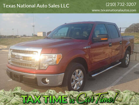 2013 Ford F-150 for sale at Texas National Auto Sales LLC in San Antonio TX