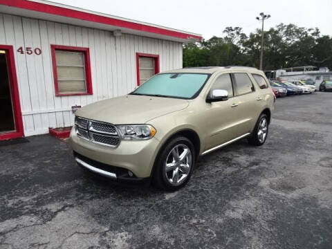2012 Dodge Durango for sale at DONNY MILLS AUTO SALES in Largo FL