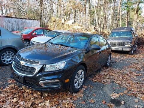 2016 Chevrolet Cruze Limited for sale at Jack Mansur's Auto LLC in Pelham NH