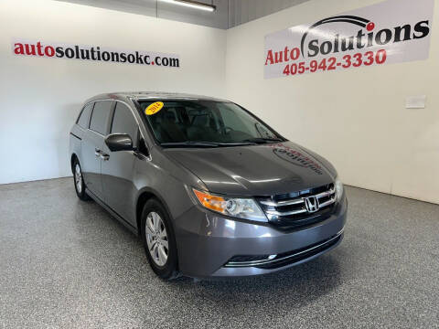 2014 Honda Odyssey for sale at Auto Solutions in Warr Acres OK