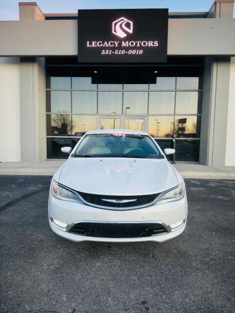 2015 Chrysler 200 for sale at LEGACY MOTORS in Lincoln, NE