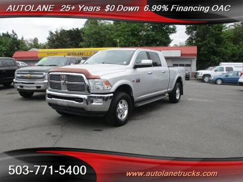 2011 RAM 2500 for sale at AUTOLANE in Portland OR