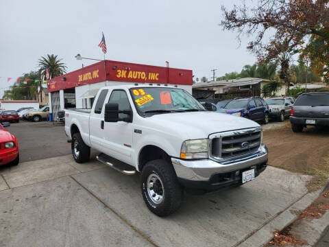 2003 Ford F-250 Super Duty for sale at 3K Auto in Escondido CA